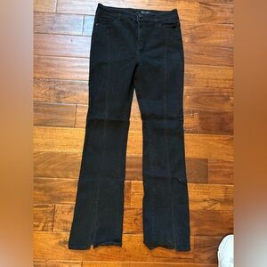 Elegant Black Flare Jeans